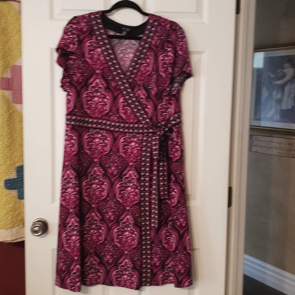 Adorable Mock Wrap Dress